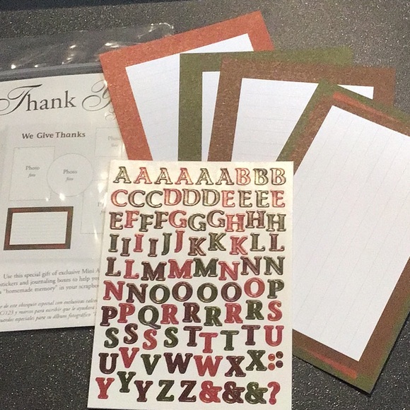 Creative Memories Exclusive Mini ABC/123 Stickers and Journaling Boxes - Picture 1 of 1